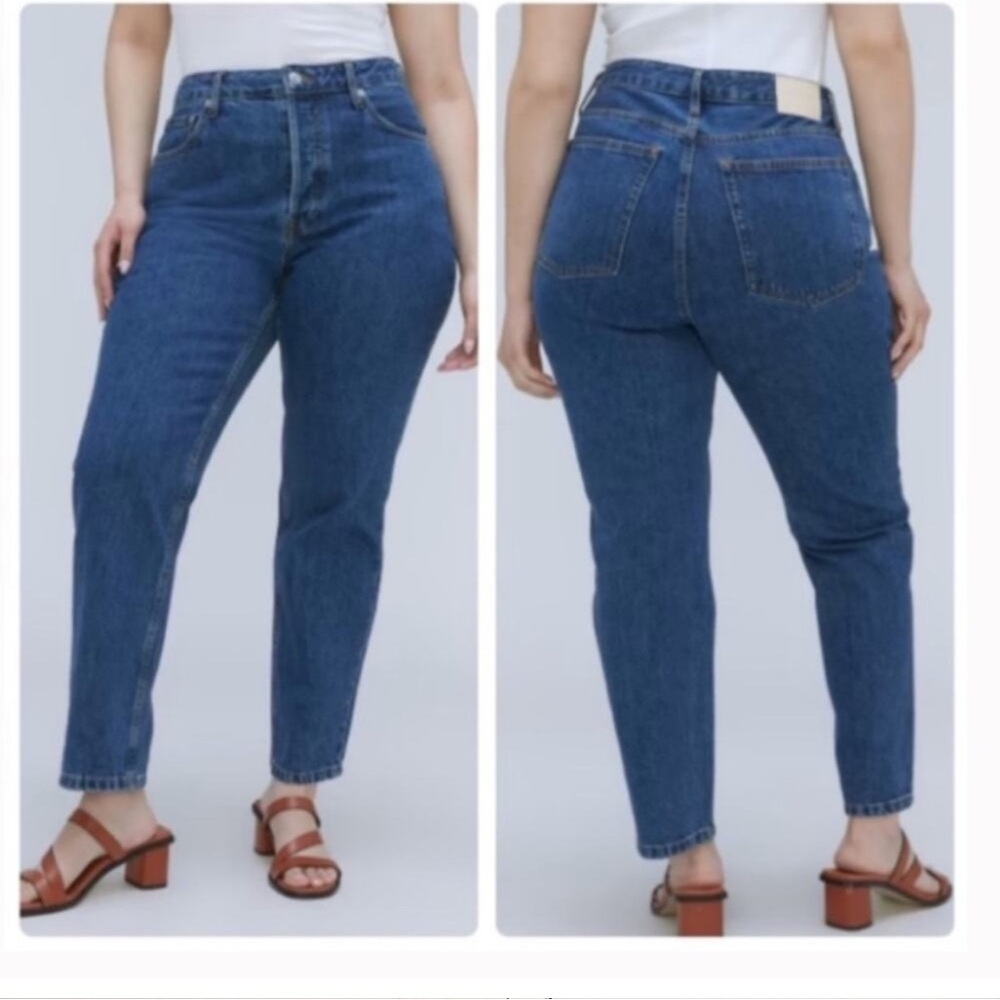 Everlane Women's Straight Leg Jeans - Blue